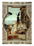 Vienna Burgtheatre (Court Theatre) Giclée-Druck von Gustav Klimt