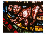 The Animals Leave Noah's Ark, from the Noah Stained Glass Window Giclee Print