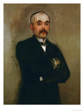 Portrait of Georges Clemenceau, 1879-80 Giclee Print by Édouard Manet