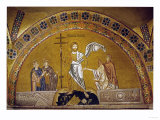 Anastasis, Christ Descending into Limbo, Saves Adam, Eve, King David and King Solomon Reproduction procédé giclée
