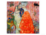 Girlfriends, 1916-1917 Giclee Print by Gustav Klimt