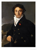 Charles Cordier (1777-1870), Inspecteur Des Domaines a Rome Et Paris, Painted 1811 reproduction procédé giclée par Jean-Auguste-Dominique Ingres