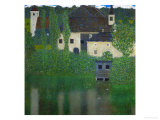 Unterach Manor on the Attersee Lake, Austria, 1915-1916 Giclee Print by Gustav Klimt