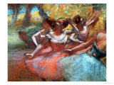 Four Ballerinas Giclee Print by Edgar Degas