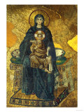 Madonna and Child, Mosaic from the Apse, Shortly after 834 CE Giclee Print