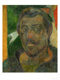 Self-Portrait with Undine, 1893-1894 reproduction procédé giclée par Paul Gauguin