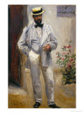 Charles Le Coeur, Architect and Friend of the Painter, 1874 Giclee Print by Pierre-Auguste Renoir