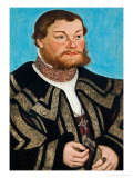 Duke Johann II Von Anhalt (1504-1551), Dated Left Top 1532, Aged 28 Giclee Print by Lucas Cranach the Elder
