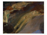 Bewegtes Wasser (Moving Water) Reproduction procédé giclée par Gustav Klimt