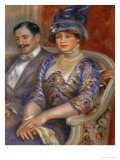 M. and Mme. Bernheim De Villers, 1910 Giclee Print by Pierre-Auguste Renoir