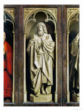 The Ghent Altar, Polyptych with the Adoration of the Lamb, 1432 reproduction procédé giclée par Jan van Eyck 