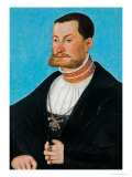 Joachim Von Anhalt (1509-1561) on Half-Profile Giclee Print by Lucas Cranach the Elder