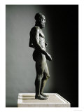 Riace Bronze (B), Bronze Statue of a Young Man with Helmet, More Than Life-Size, Found in 1972 Giclee Print by Phidias 