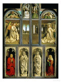The Ghent Altar, Polyptych with the Adoration of the Lamb, 1432 Giclee Print by Jan van Eyck 