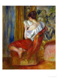 Reading Woman, circa 1900 Gicléedruk van Pierre-Auguste Renoir Reading Woman, circa 1900 Gicléedruk van Pierre-Auguste Renoir