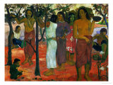 Nave Nave Nahana (Delicious Day), 1896 Lámina giclée por Paul Gauguin