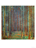Tannenwald (Pine Forest), 1902 Gicléedruk van Gustav Klimt Tannenwald (Pine Forest), 1902 Gicléedruk van Gustav Klimt