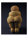 Venus of Willendorf (Back View), Limestone, Aurignacian (Late Paleolithic) Reproduction procédé giclée