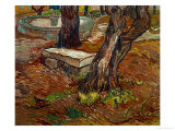 The Bench of Saint-Remy, c.1889 Giclée-Druck von Vincent van Gogh
