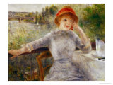 Alphonsine Fournaise (1845-1937) Giclee Print by Pierre-Auguste Renoir Alphonsine Fournaise (1845-1937) Giclee Print by Pierre-Auguste Renoir