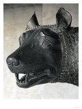 She-Wolf Suckling Romulus and Remus (Mythical Founders of Rome) Reproduction procédé giclée