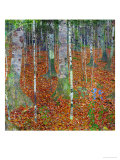 Buchenwald (Beech Trees), 1903 Lámina giclée por Gustav Klimt