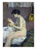 Study of Nude, 1880 reproduction procédé giclée par Paul Gauguin