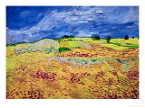 The Plain at Auvers, c.1890 Reproduction procédé giclée par Vincent van Gogh