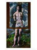 Saint Sebastian, 1608-14 Giclee Print by El Greco 