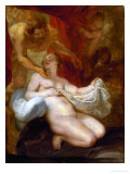Jupiter and Danae Giclee Print by Peter Paul Rubens
