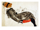 Couple (Liebespaar), 1912 reproduction procédé giclée par Egon Schiele