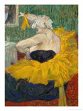The Clowness Cha-U-Kao, 1895 Lámina giclée por Henri de Toulouse-Lautrec