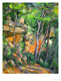 In the Park at Chateau Noir, 1898-1900 Reproduction procédé giclée par Paul Cézanne