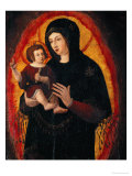 Beautiful Virgin, a Copy by Altdorfer after a Miraculous Image, Probably 13th CE Giclée-Druck von Albrecht Altdorfer