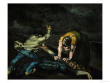 The Murder, 1868 reproduction procédé giclée par Paul Cézanne