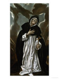 Saint Domingo (Dominic) De Guzman Giclee Print by El Greco 