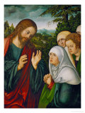 Christ's Farewell to the Holy Women, circa 1520 reproduction procédé giclée par Lucas Cranach the Elder