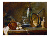 Menu De Maigre, 1731 reproduction procédé giclée par Jean-Baptiste Simeon Chardin