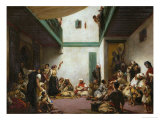 A Jewish Wedding in Morocco, 1839 Giclee Print by Eugene Delacroix