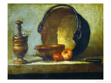 The Copper Cauldron Lámina giclée por Jean-Baptiste Simeon Chardin