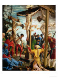 The Crucifixion, from the Saint Sebastian Altar, 1518 Giclée-Druck von Albrecht Altdorfer