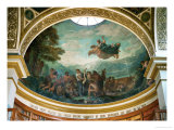 Cupola in the Assemblee Nationale Giclee Print by Eugene Delacroix