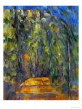 Bend in the Forest Road, 1902-1906 Giclee Print by Paul Cézanne