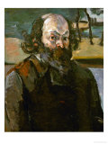 Self Portrait, 1873-1876 Giclee Print by Paul Cézanne