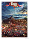 The Battle of Issos, November 333 BCE Giclée-Druck von Albrecht Altdorfer
