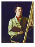 Corot, Self-Portrait (1825) reproduction procédé giclée par Jean-Baptiste-Camille Corot