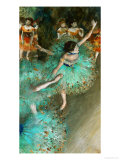 Green Dancer, circa 1880 reproduction procédé giclée par Edgar Degas
