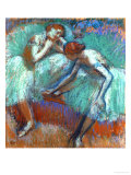 The Large Green Dancers, 1898-1900 Giclee Print by Edgar Degas