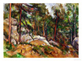 The Rocks in the Park of the Chateau Noir, 1898-1899 Giclee Print by Paul Cézanne