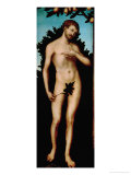 Adam, 1533 Giclee Print by Lucas Cranach the Elder